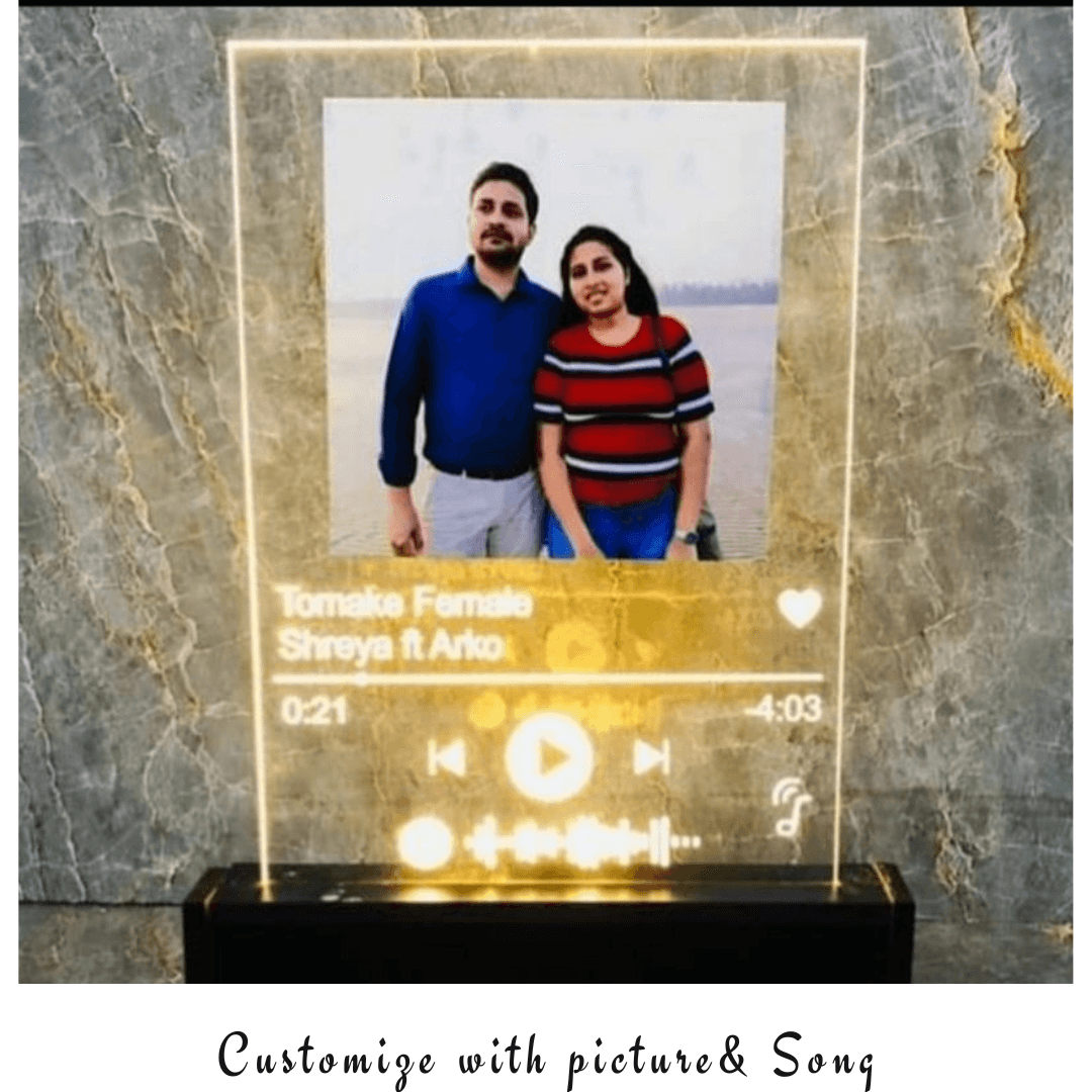 Customized Photo Frame With Spotify - Spotify Frame - Spotify Gifts - BBD GIFTS