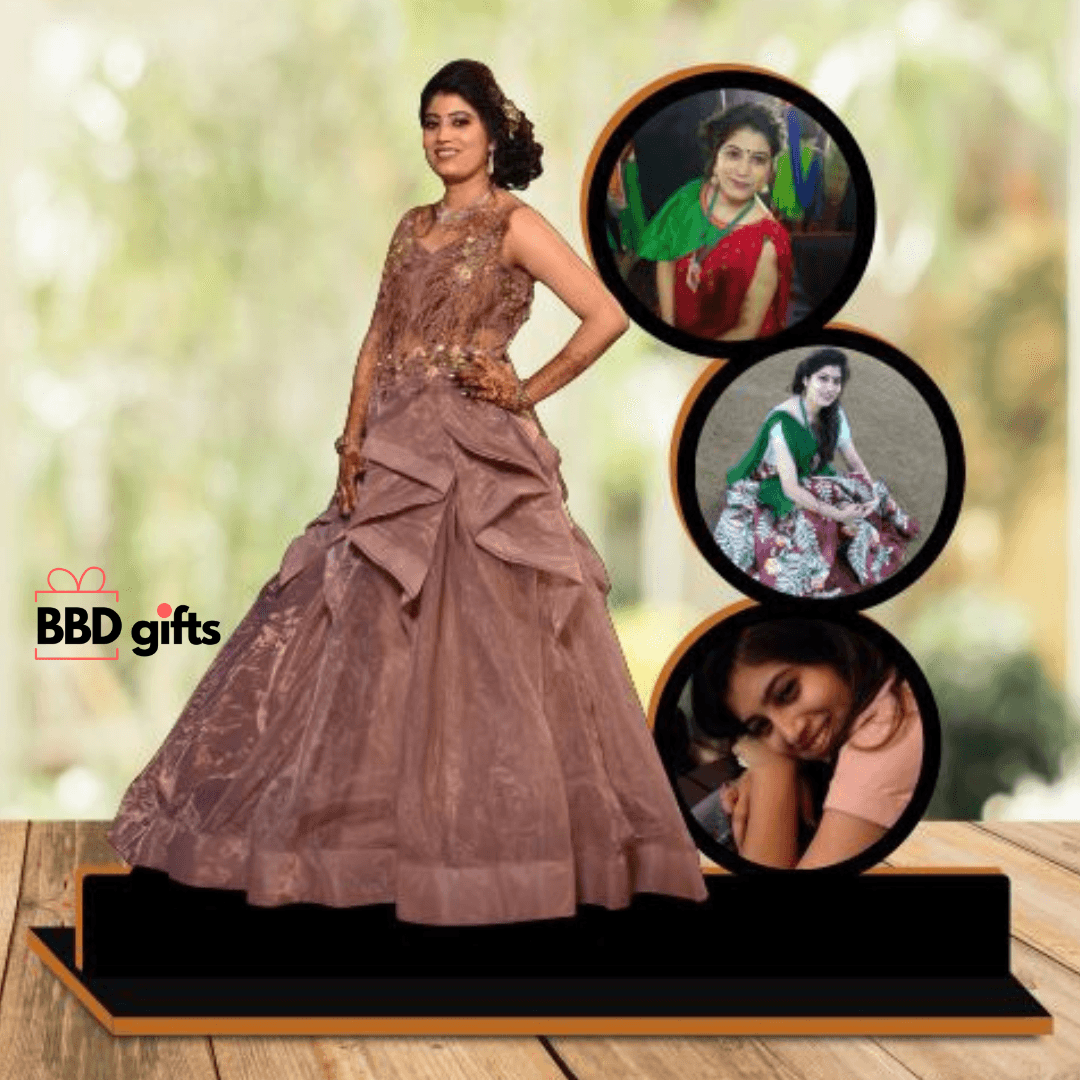 Wooden photo table top - BBD GIFTS