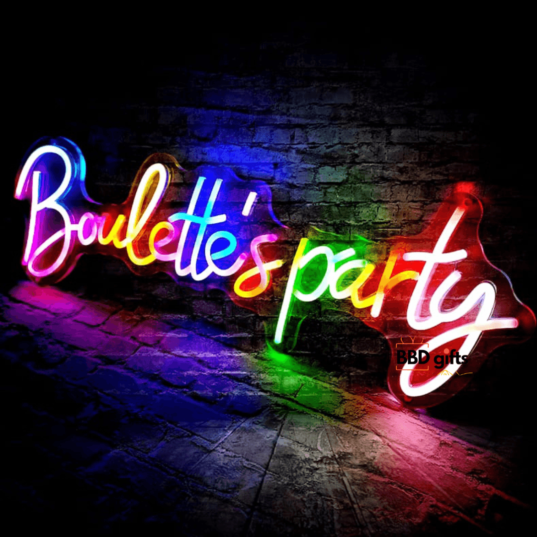 Rainbow Neon Lights | Remote control neon | Multi Colour Neon - BBD GIFTS