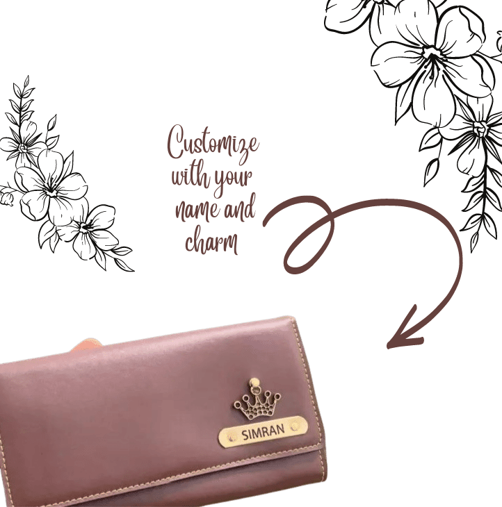 Personalized ladies wallet gift for her - BBD GIFTS