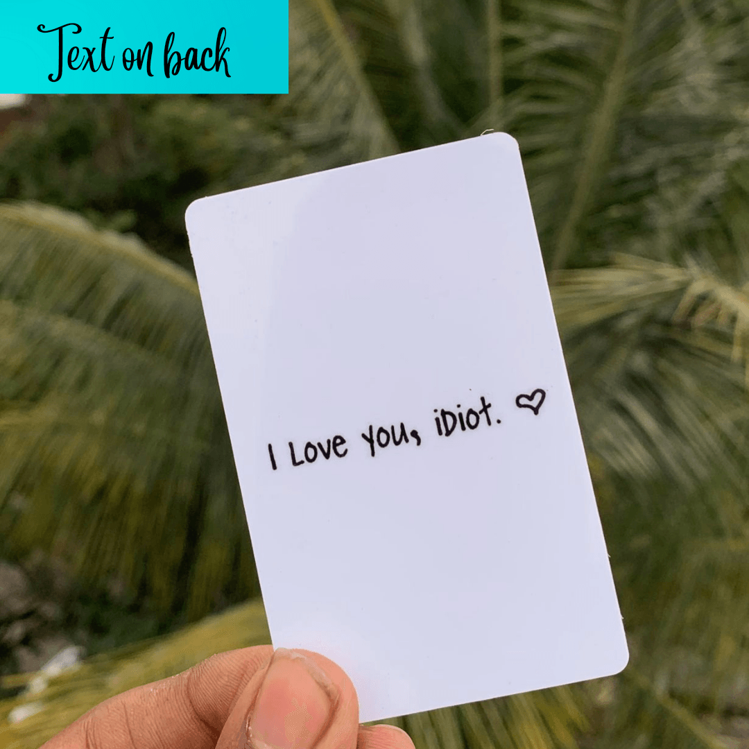 Customized Wallet Card - BBD GIFTS