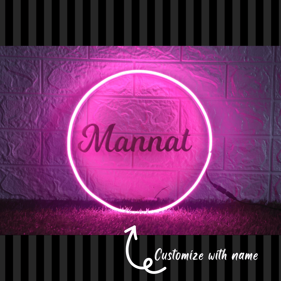 Customized neon arcylic light - Birthday Gift - Home Decor - BBD GIFTS