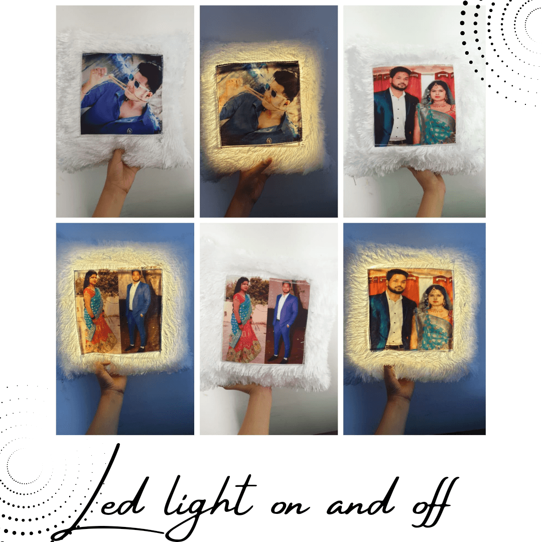 Customized LED Pillow - Led Cushions - Customized Pillows - BBD GIFTS