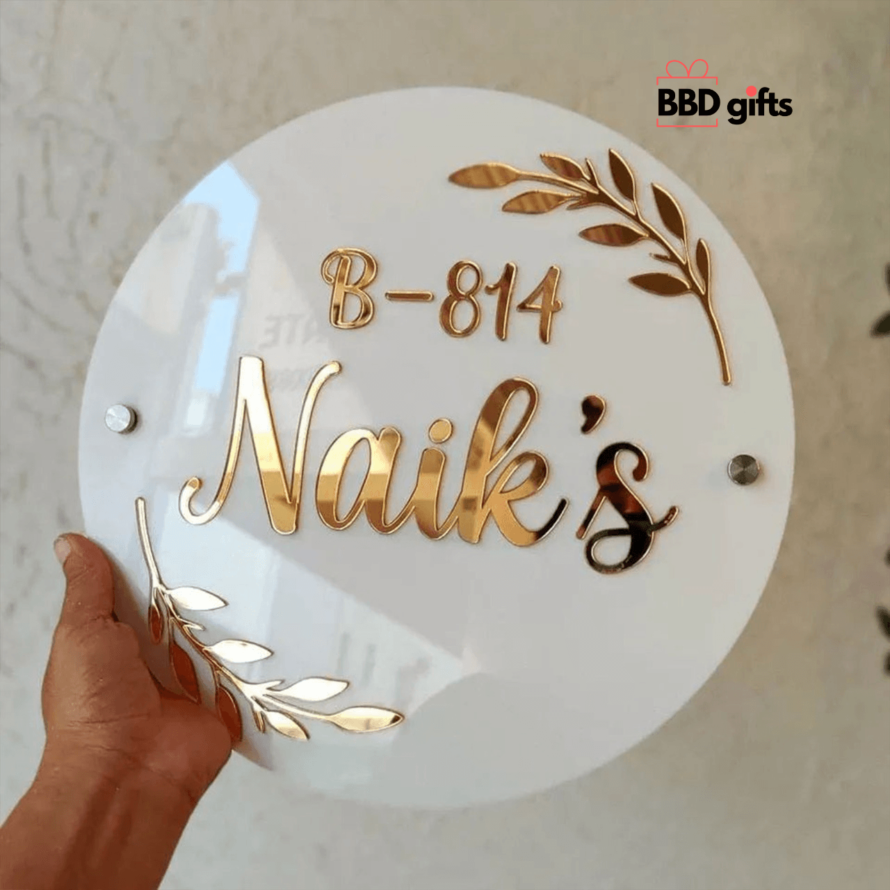 Customized name plates - BBD GIFTS