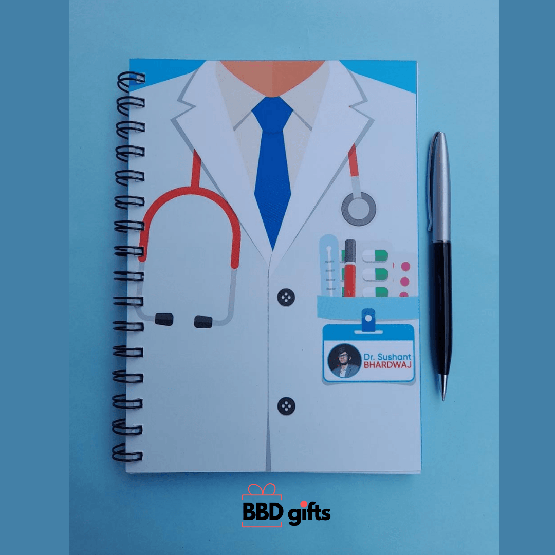 Customized Diary & Pen Combo | Personalized A5 Diary with Custom Design - BBD GIFTS