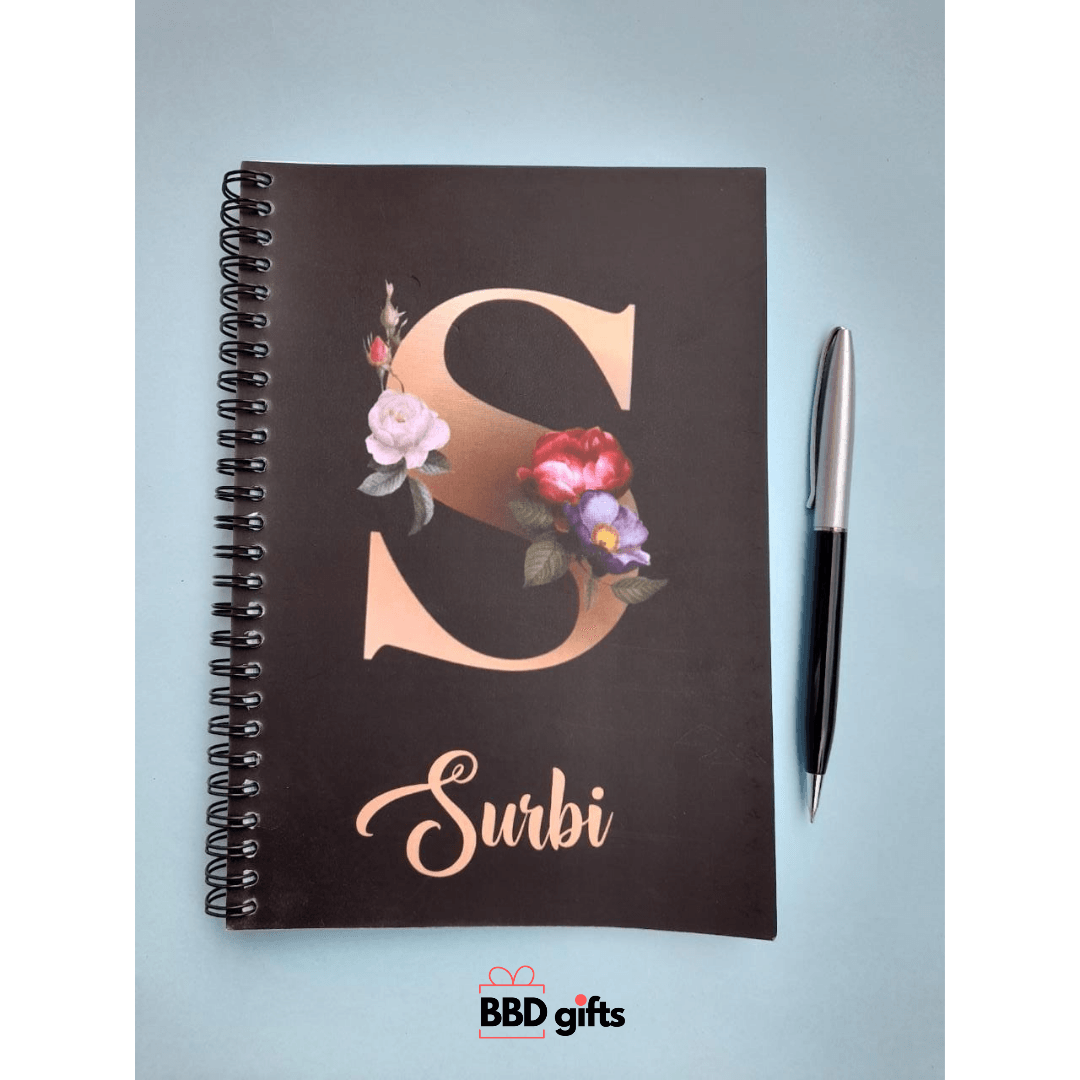 Customized Diary & Pen Combo | Personalized A5 Diary with Custom Design - BBD GIFTS