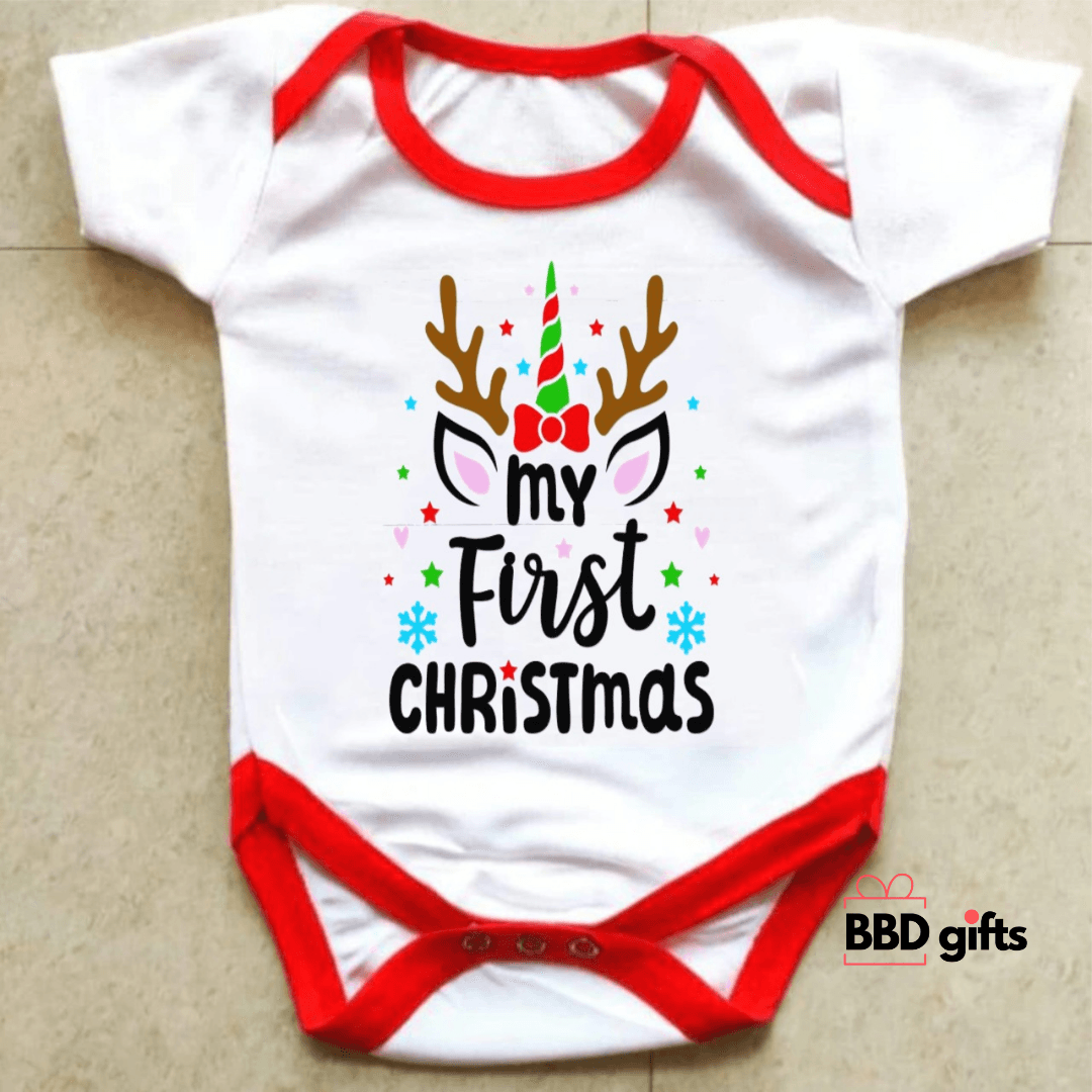 Kids romper for christmas | Christmas gifts for babies | Christmas themed dress for 1 year old | Christmas gifts for kids under 400 rs - BBD GIFTS