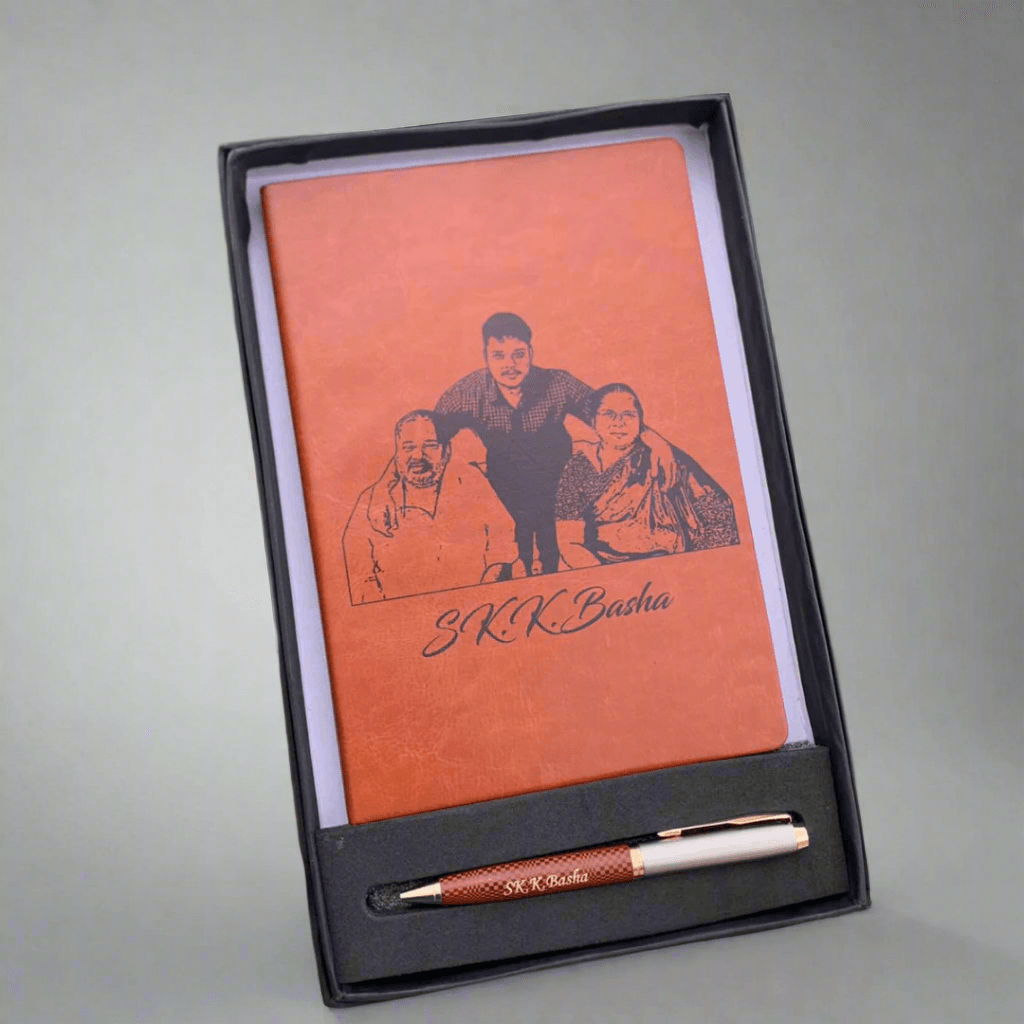 Customized Sketch Diary with Pen | Personalized Sketch Notebooks - BBD GIFTS