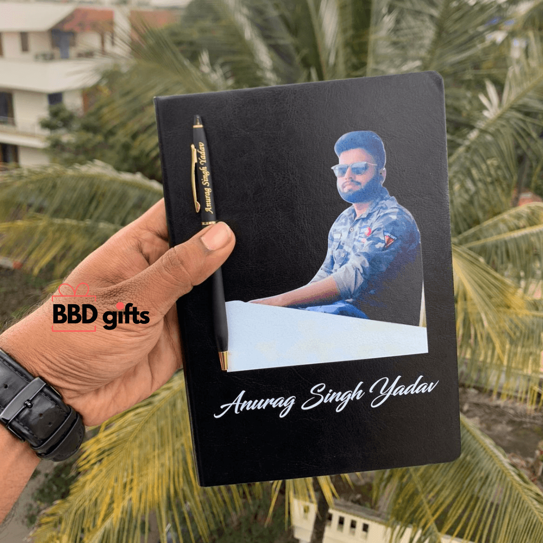 Customized Sketch Diary with Pen | Personalized Sketch Notebooks - BBD GIFTS