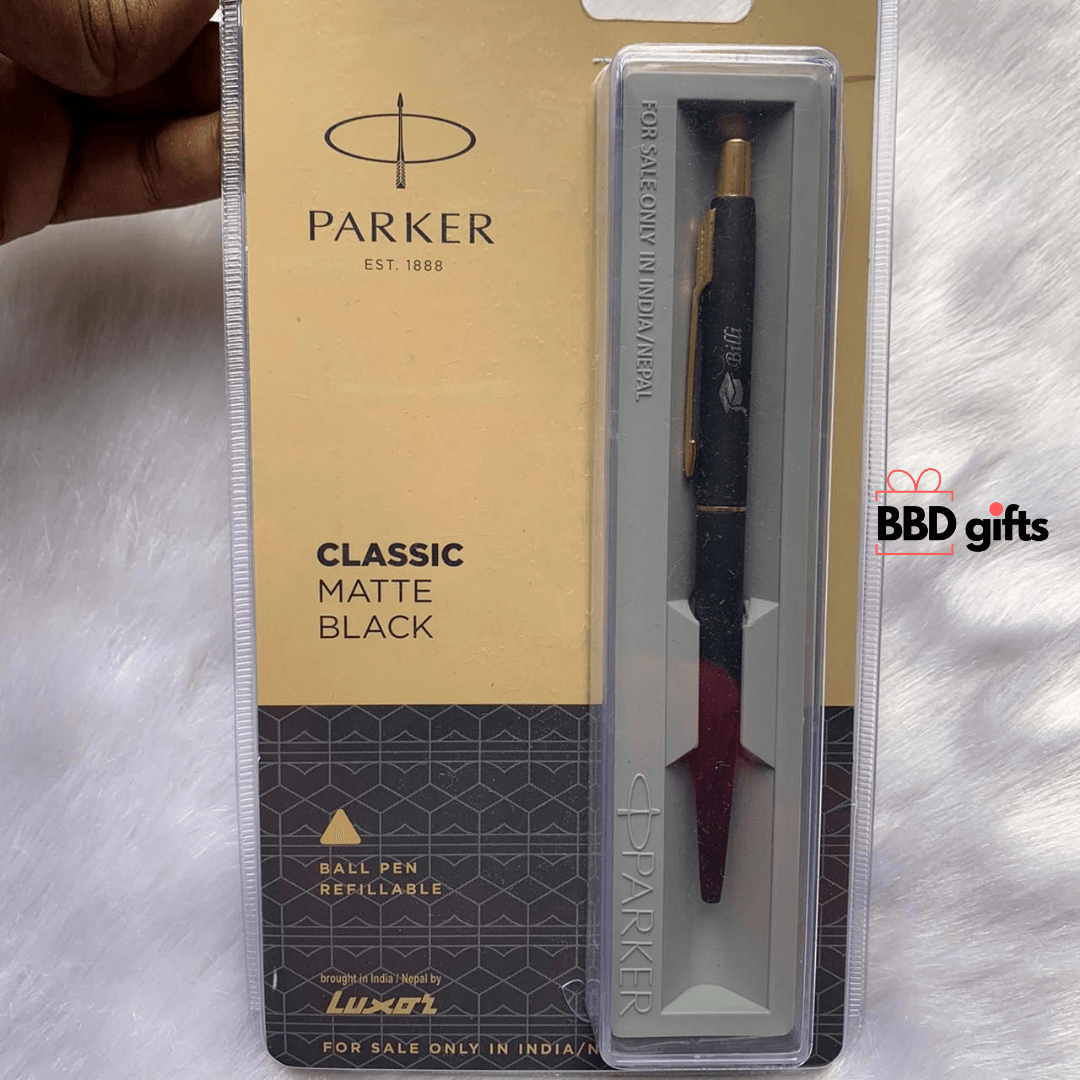 Original Parker Pen | Customized parker pens | pens with our names | Best gifts for teacher | Buy pens online | Custom made parker pens - BBD GIFTS