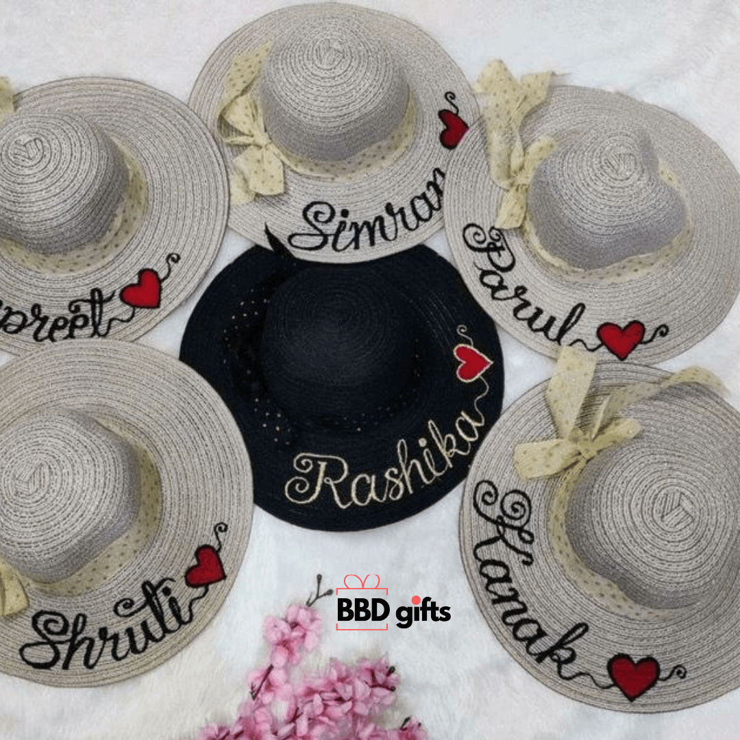 Customized Women's Beach Hats | Stylish Summer Hats | Perfect Gift for Her - BBD GIFTS