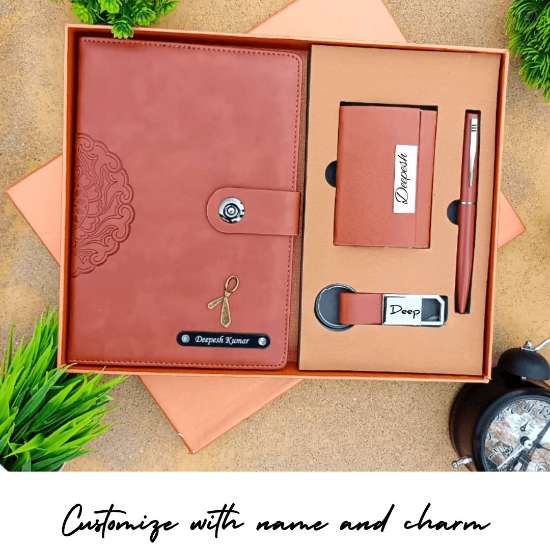 Customized Unisex Corporate Gift Combo - Personalized Corporate Gifts for Employees - BBD GIFTS