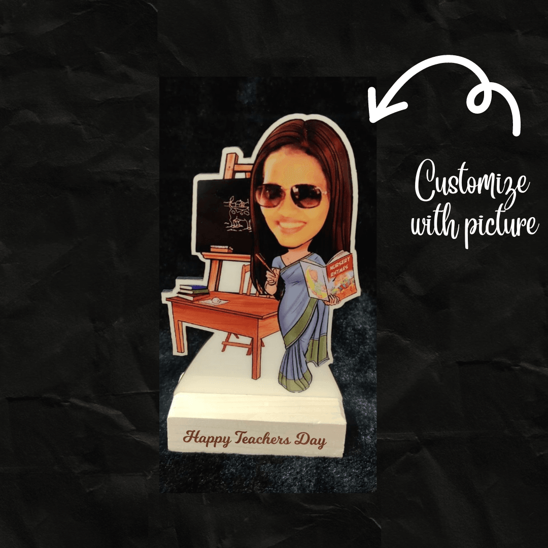 Teacher’s day Special customized caricature - BBD GIFTS