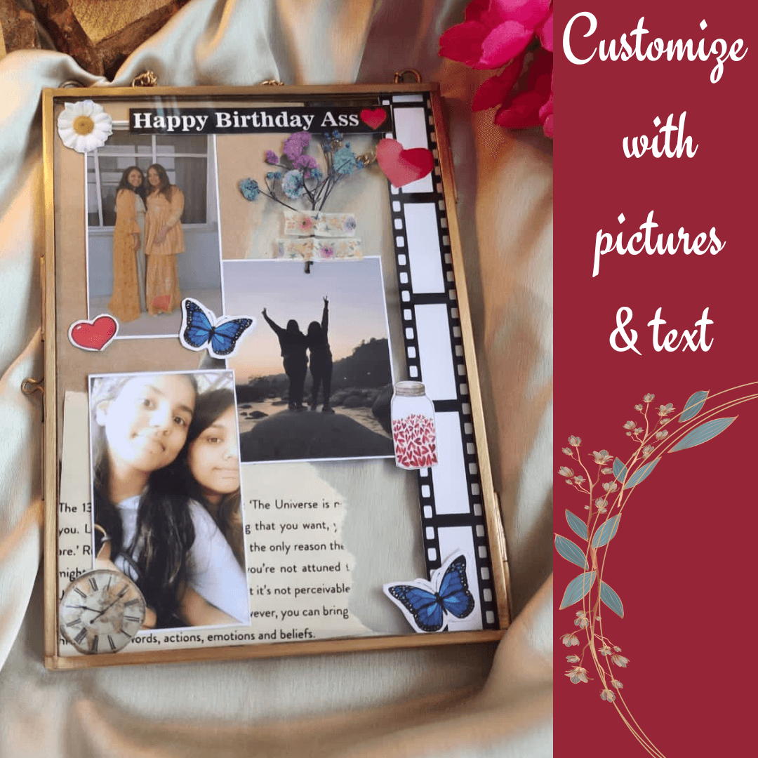 Customized Vintage Frames - Photo Frames - Gift For Birthday - BBD GIFTS