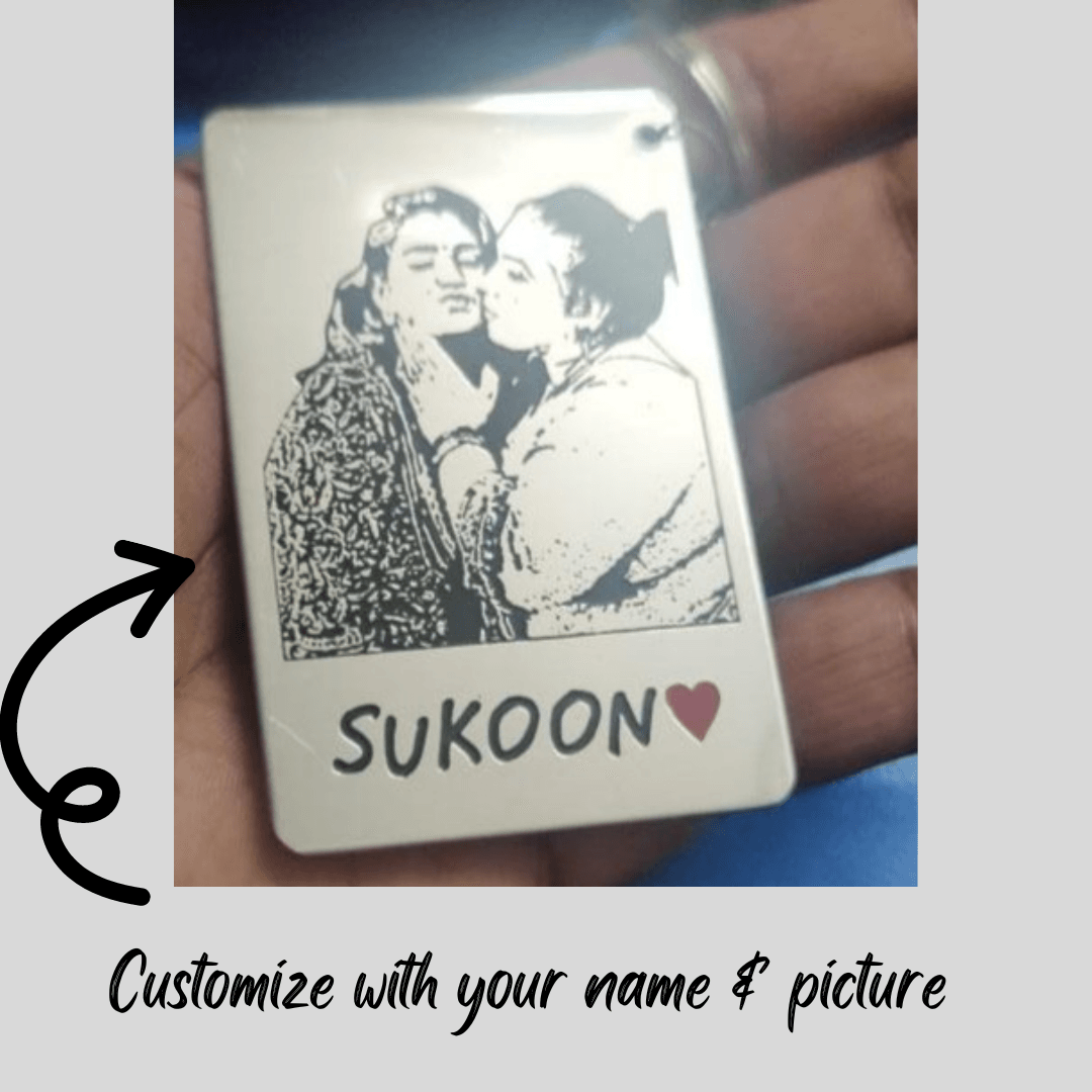 Customized Photo keychain - BBD GIFTS