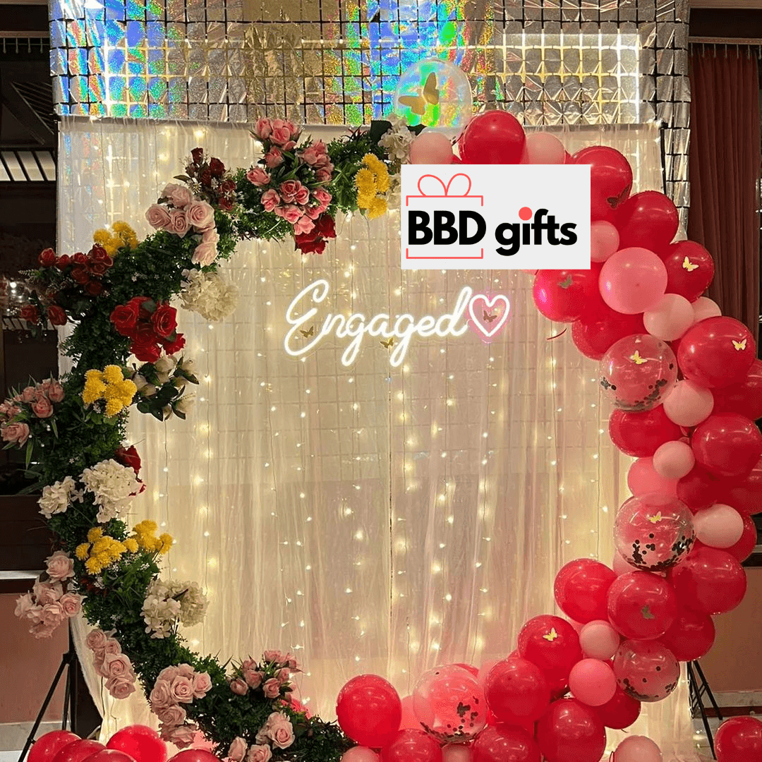 Customized Engaged Neon Light - BBD GIFTS