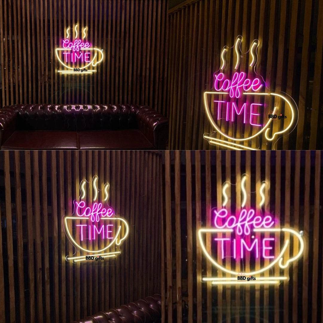 Coffe Time Neon Sign - BBD GIFTS
