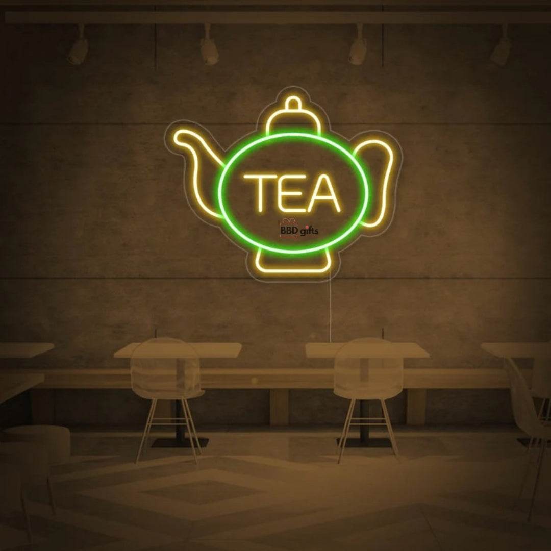 Tea Pot Neon Sign - BBD GIFTS