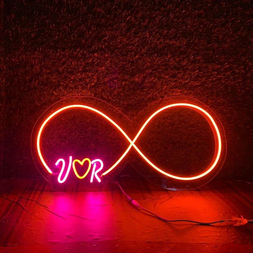 Customized Infinity Neon Sign - BBD GIFTS