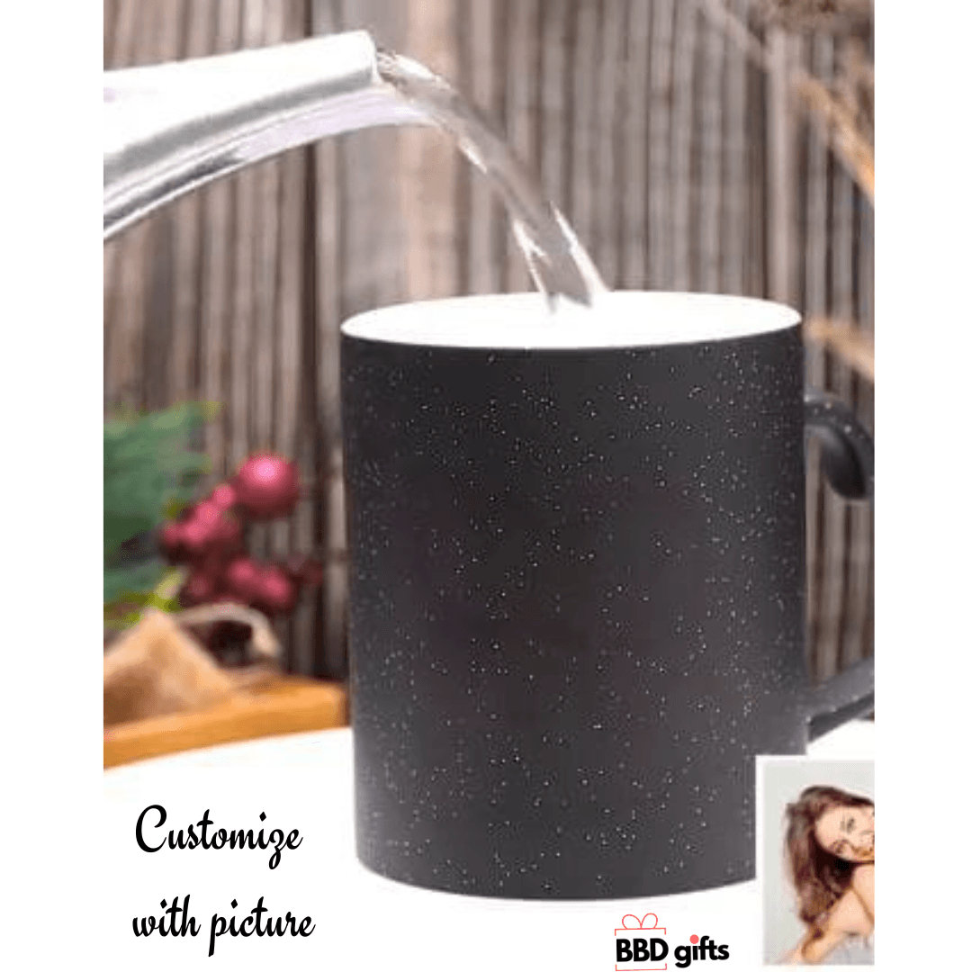 Customized Magic Mug | Cold to hot magic mugs | Mugs with photos | Custom made mugs| Mugs under 500 rs - BBD GIFTS