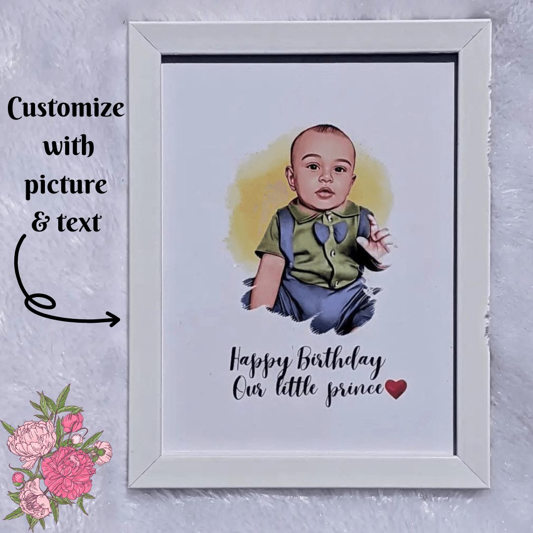 Customized Cartoon Frame - BBD GIFTS