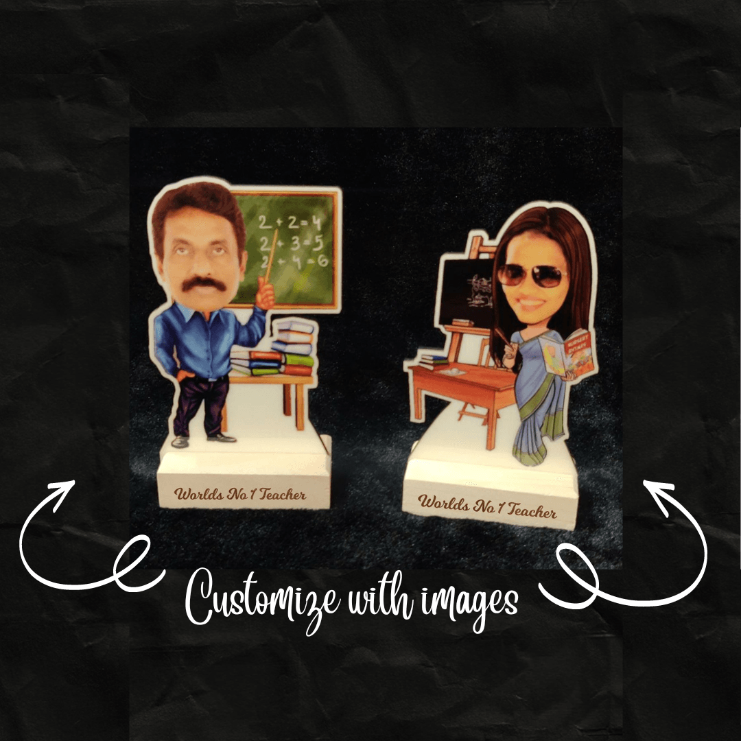 Teacher’s day Special customized caricature - BBD GIFTS