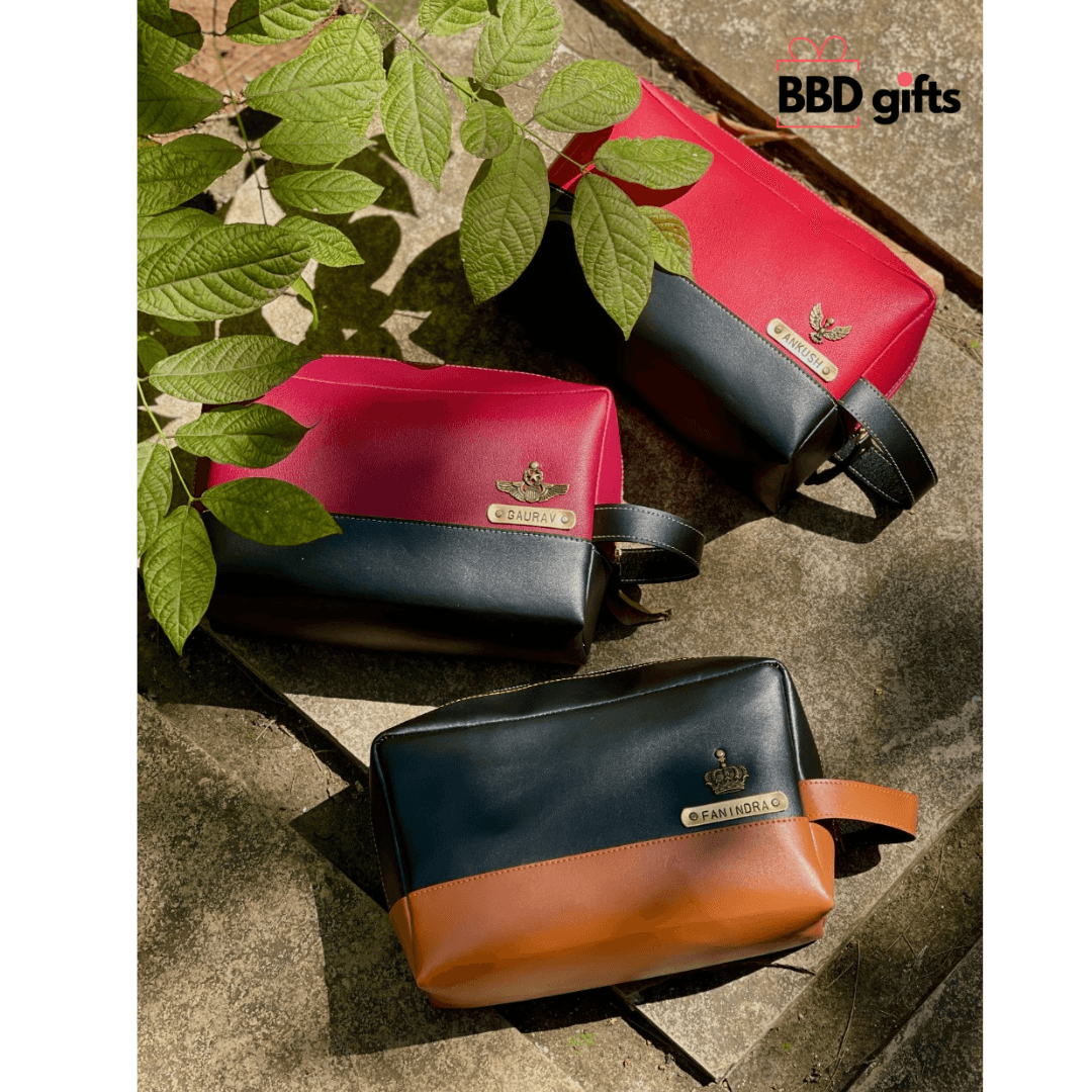 Personalized Unisex Travel Pouches | Travel pouches gift for her and him - BBD GIFTS
