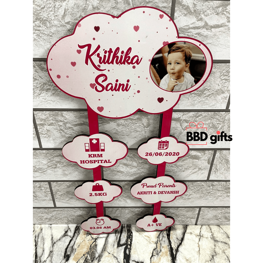 Customized Kids Hanging frame - BBD GIFTS