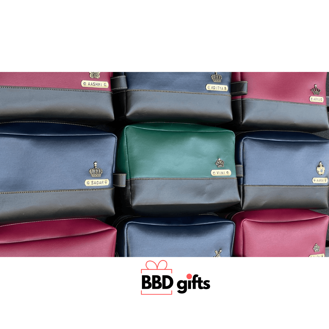 Personalized Unisex Travel Pouches | Travel pouches gift for her and him - BBD GIFTS