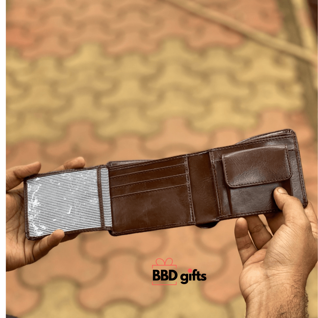Personalised Executive Men's Wallets - Special gift for him - BBD GIFTS