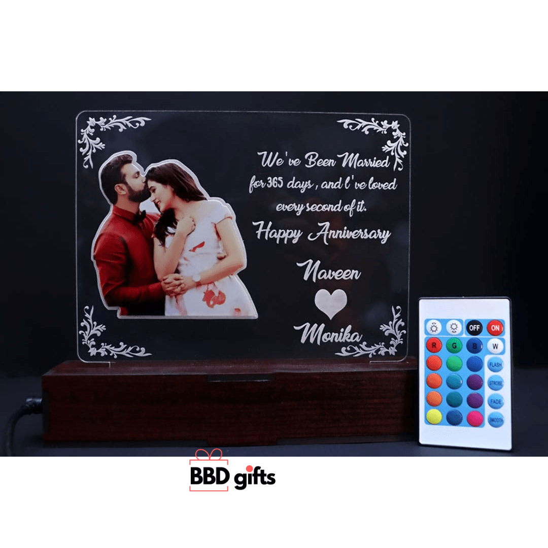 COUPLE CUSTOMISED GIFT | LED SURPRISE GIFT - BBD GIFTS