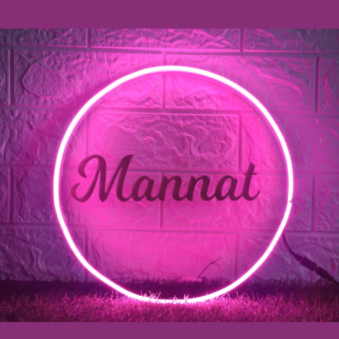Customized neon arcylic light - Birthday Gift - Home Decor - BBD GIFTS