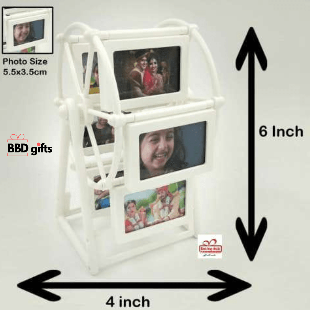 Customized Wheel Photo Frame | Home decors | Best birthday gifts | Unique model gifts | Wheel photo frame - BBD GIFTS