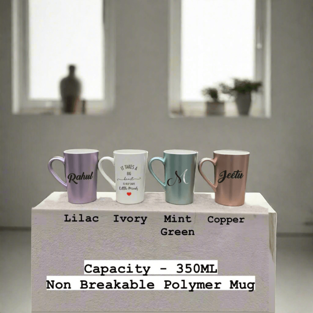 Customized Latte Tall Mug | Coffee mugs for coffee lovers | Chai cups for chai freaks | Mugs under 600 rs | Best mugs for coffee lovers - BBD GIFTS