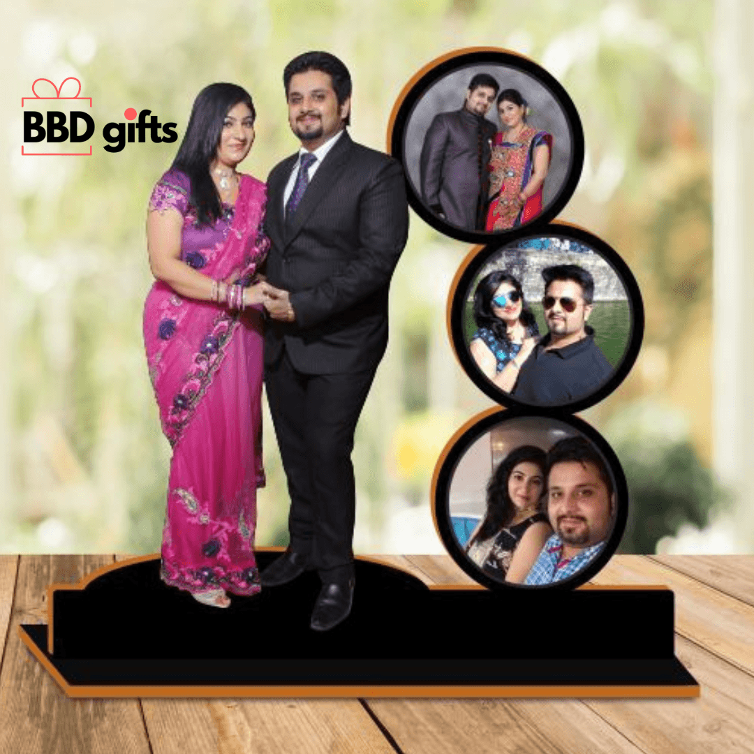 Wooden photo table top - BBD GIFTS