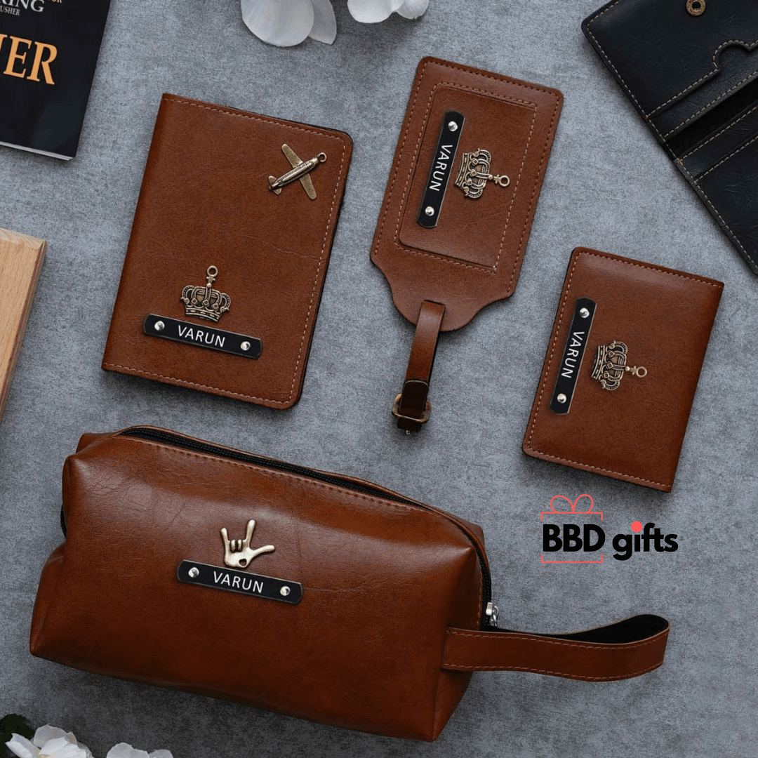 Customized Travel Gift Combo for Him - Gift Ideas For Travellers - BBD GIFTS
