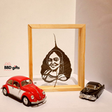 Customized leaf art frame | Best leaf art works | Leaf art | Custom made leaf arts | Birthday gifts 