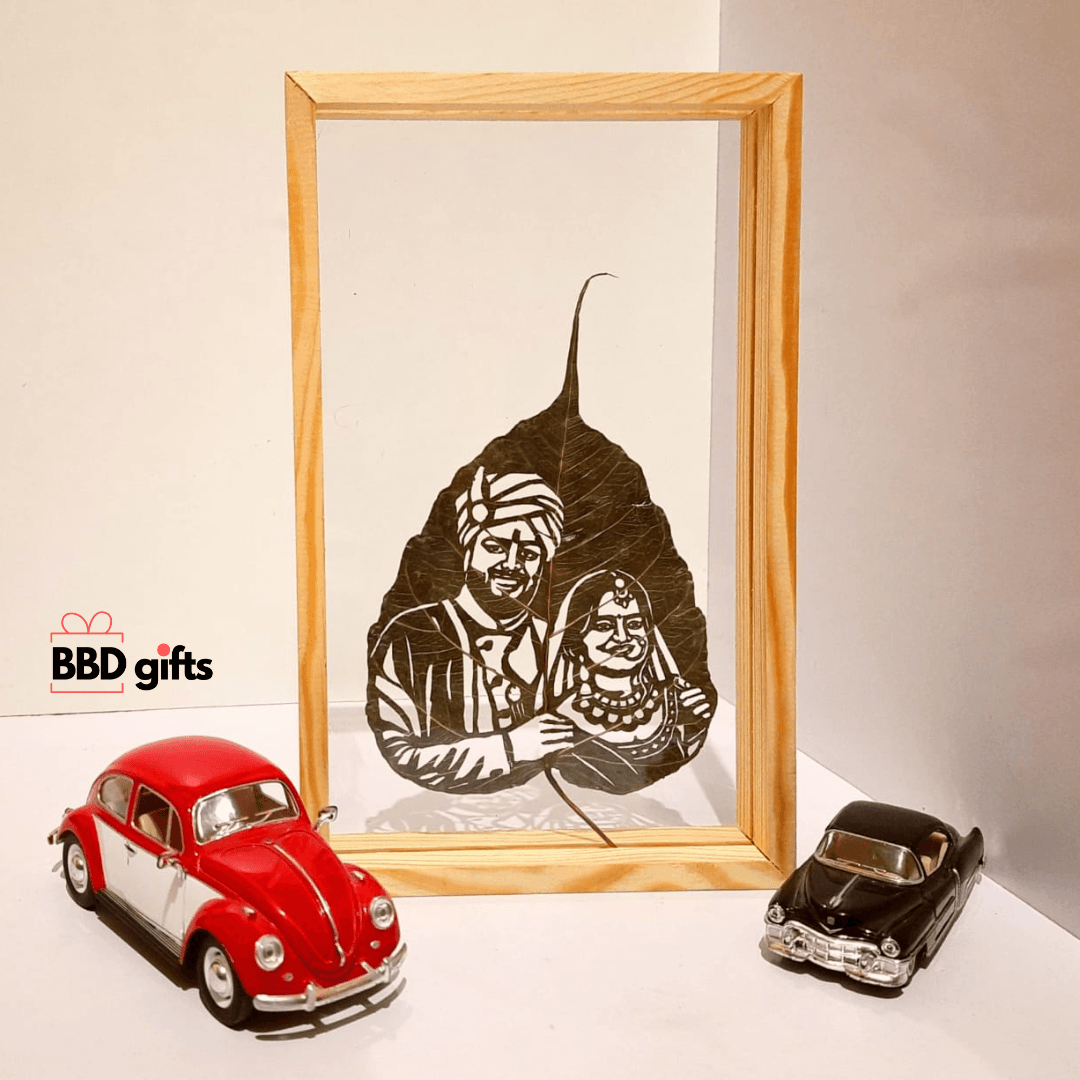 Custom Leaf Art Portraits | Best Gift Ideas for Girls ,Friends - BBD GIFTS
