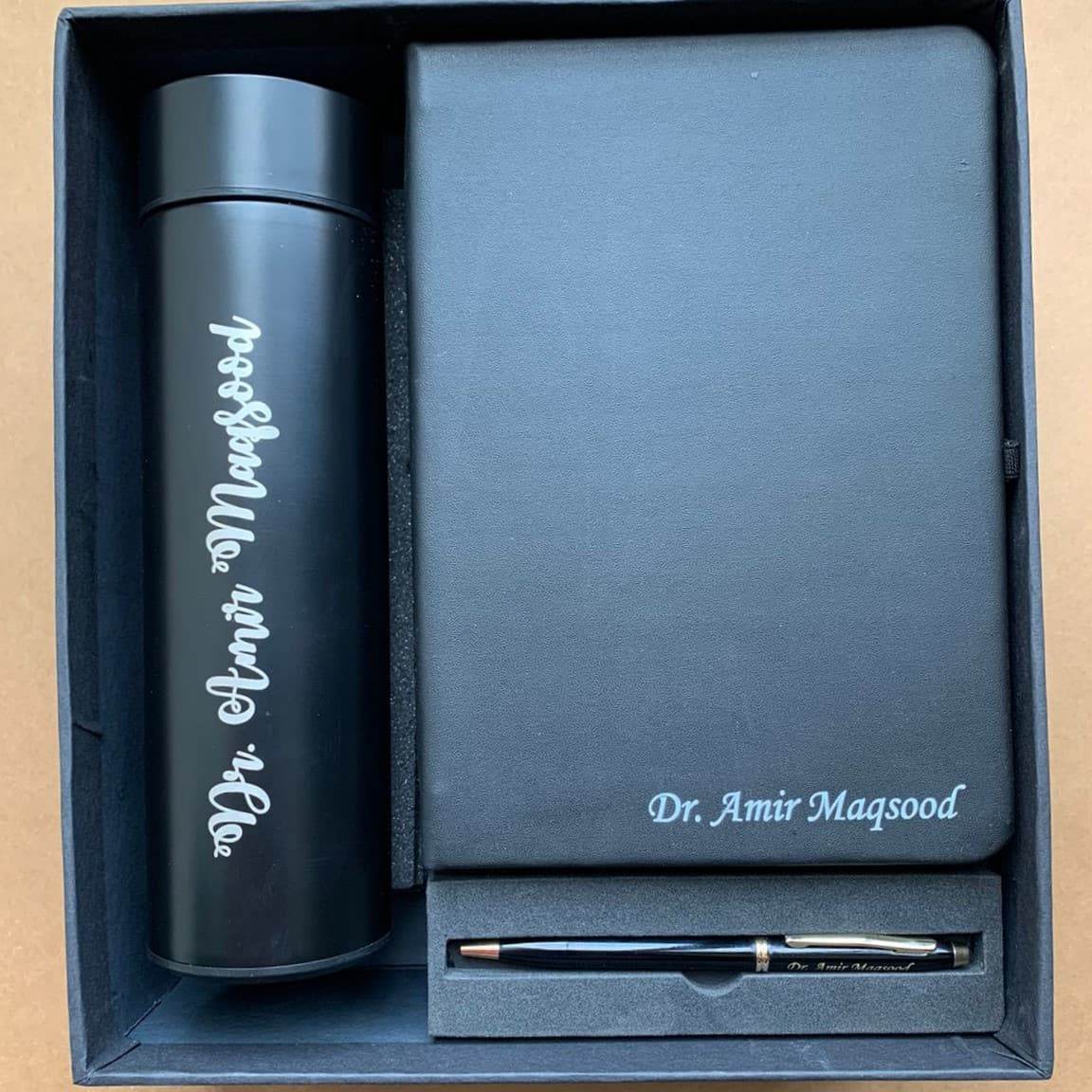 Personalized Diary, Pen & Flask Set | Premium Corporate Gifts for Employees - BBD GIFTS
