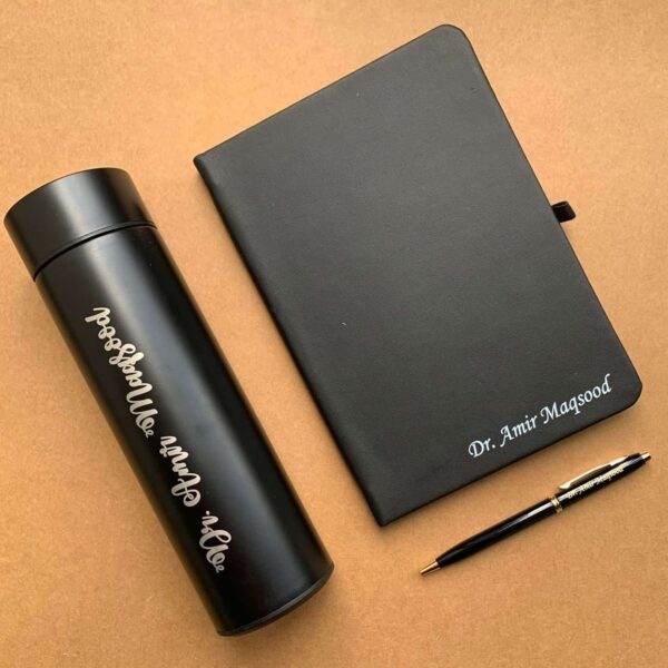 Personalized Diary, Pen & Flask Set | Premium Corporate Gifts for Employees - BBD GIFTS