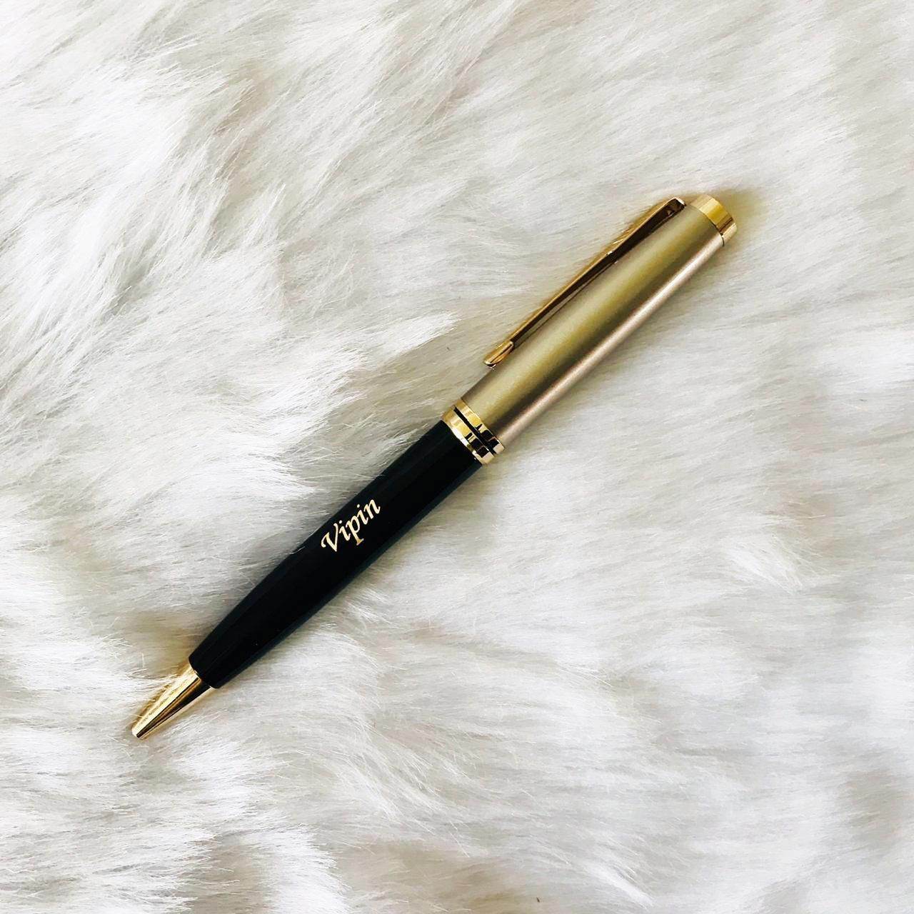 Name Pen – Personalized Brass Pen - Customized Name Pen - Corporate Gift Ideas - Budget Return Gifts - BBD GIFTS