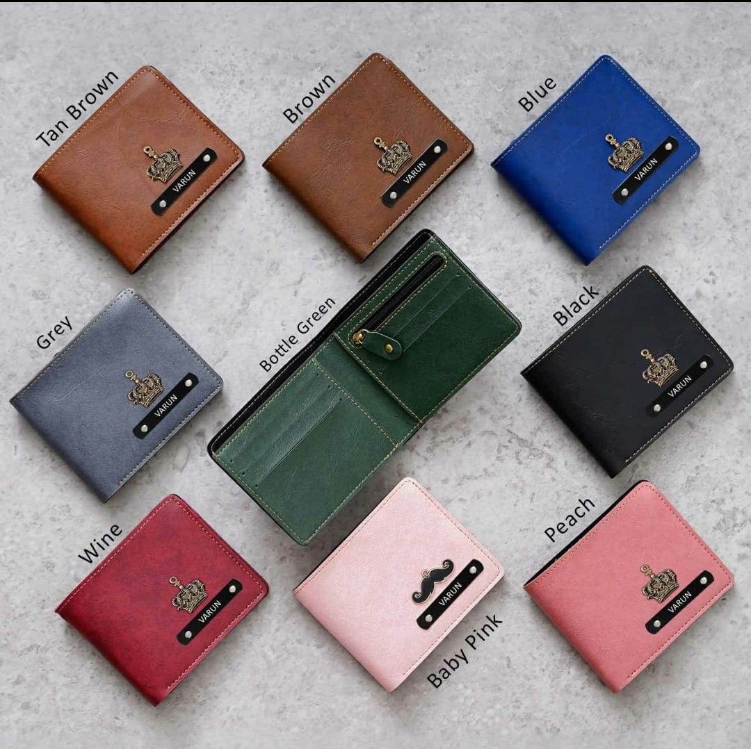 Mens wallet customized - Gift For Him - BBD GIFTS