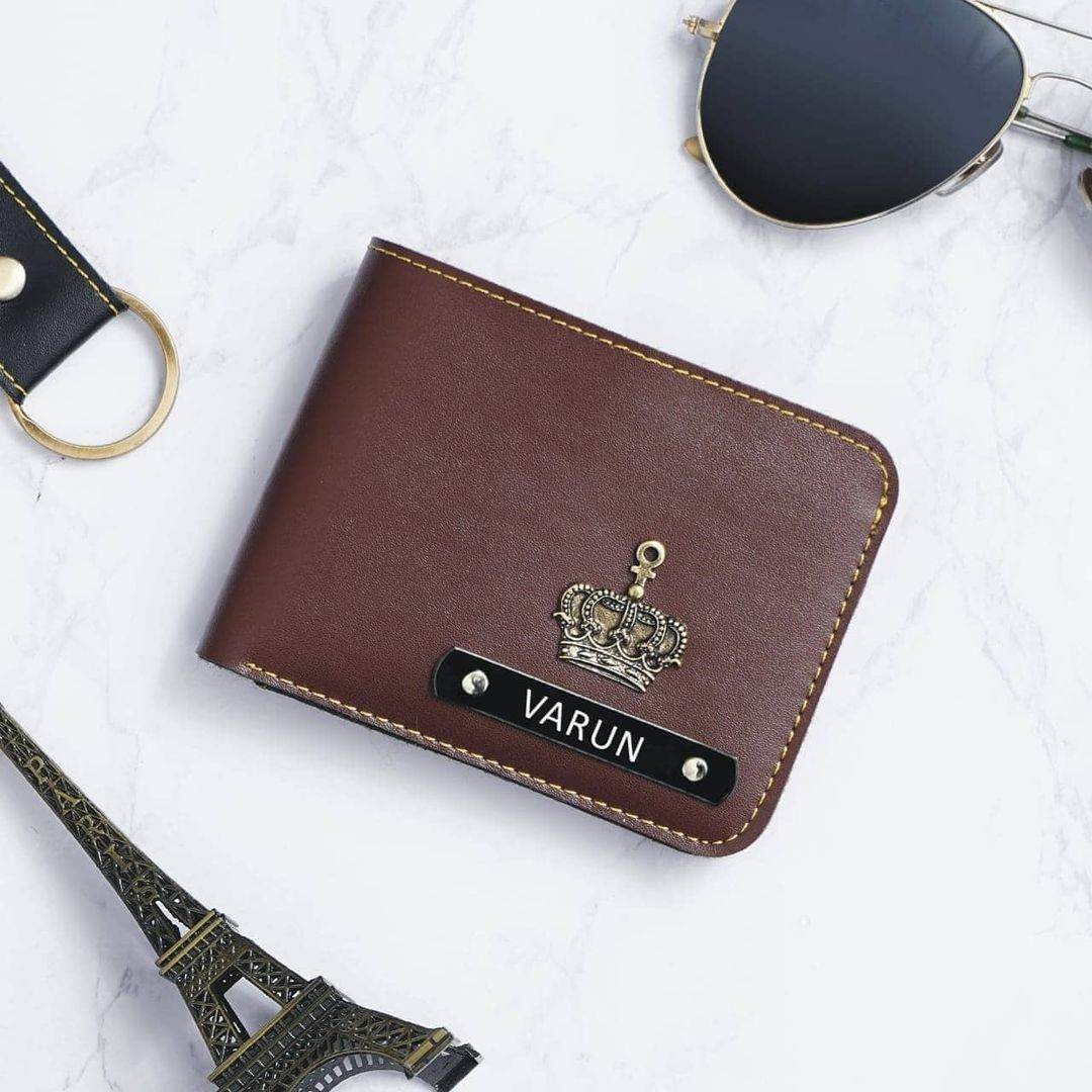 Personalized Wallet For Men - Gifts For Men - Wallet - Leather Wallet - Name Wallets - Birthday Gift - Gift For Him - BBD GIFTS