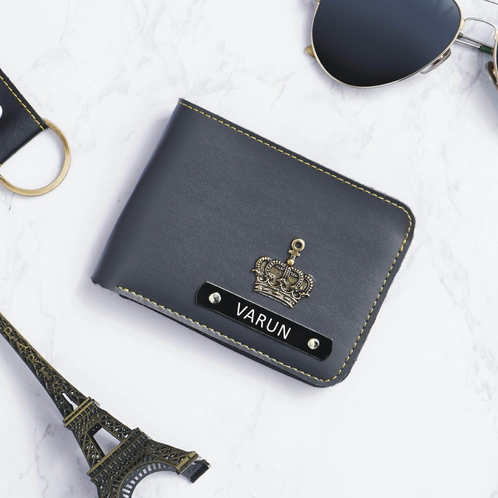 Personalized Wallet For Men - Gifts For Men - Wallet - Leather Wallet - Name Wallets - Birthday Gift - Gift For Him - BBD GIFTS