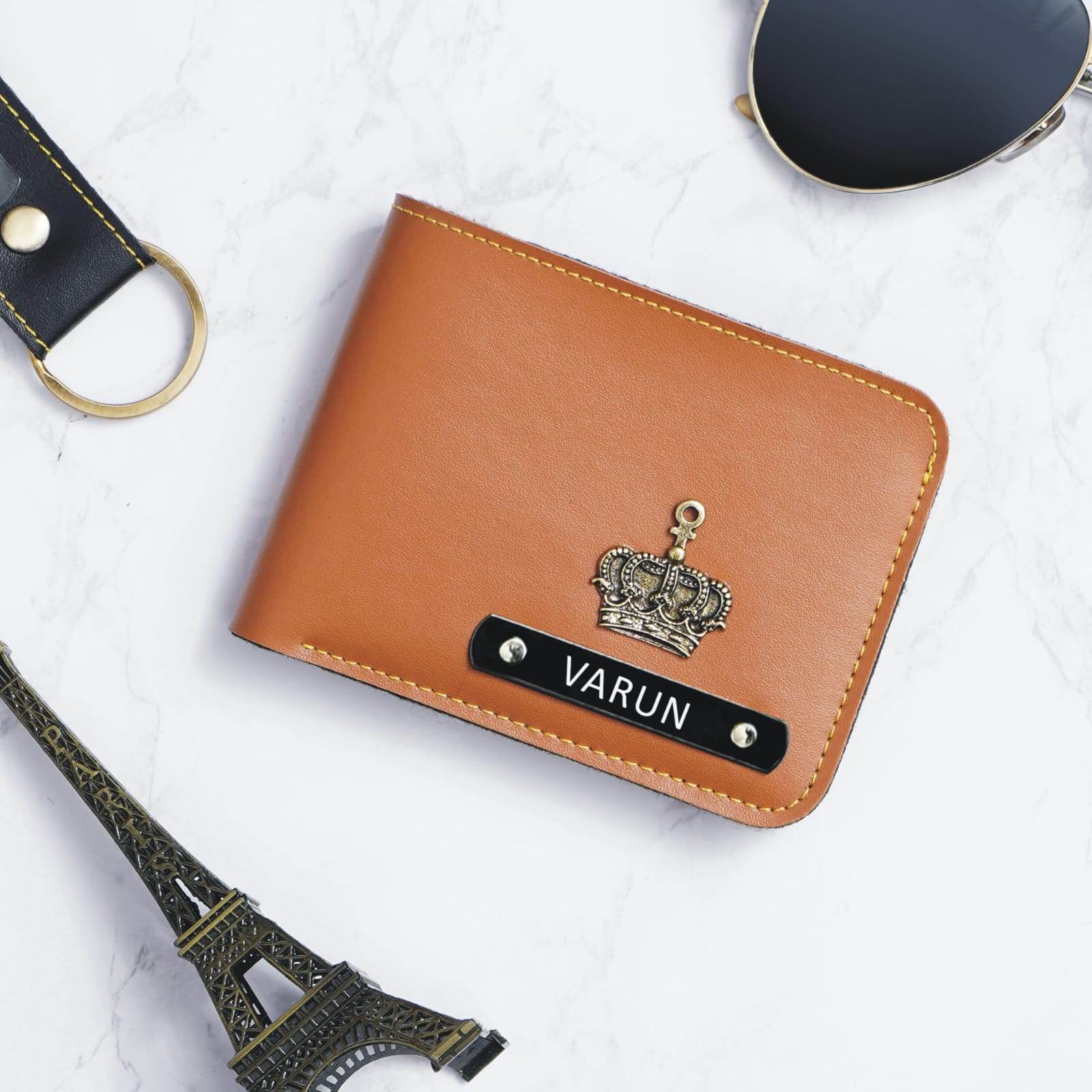 Personalized Wallet For Men - Gifts For Men - Wallet - Leather Wallet - Name Wallets - Birthday Gift - Gift For Him - BBD GIFTS