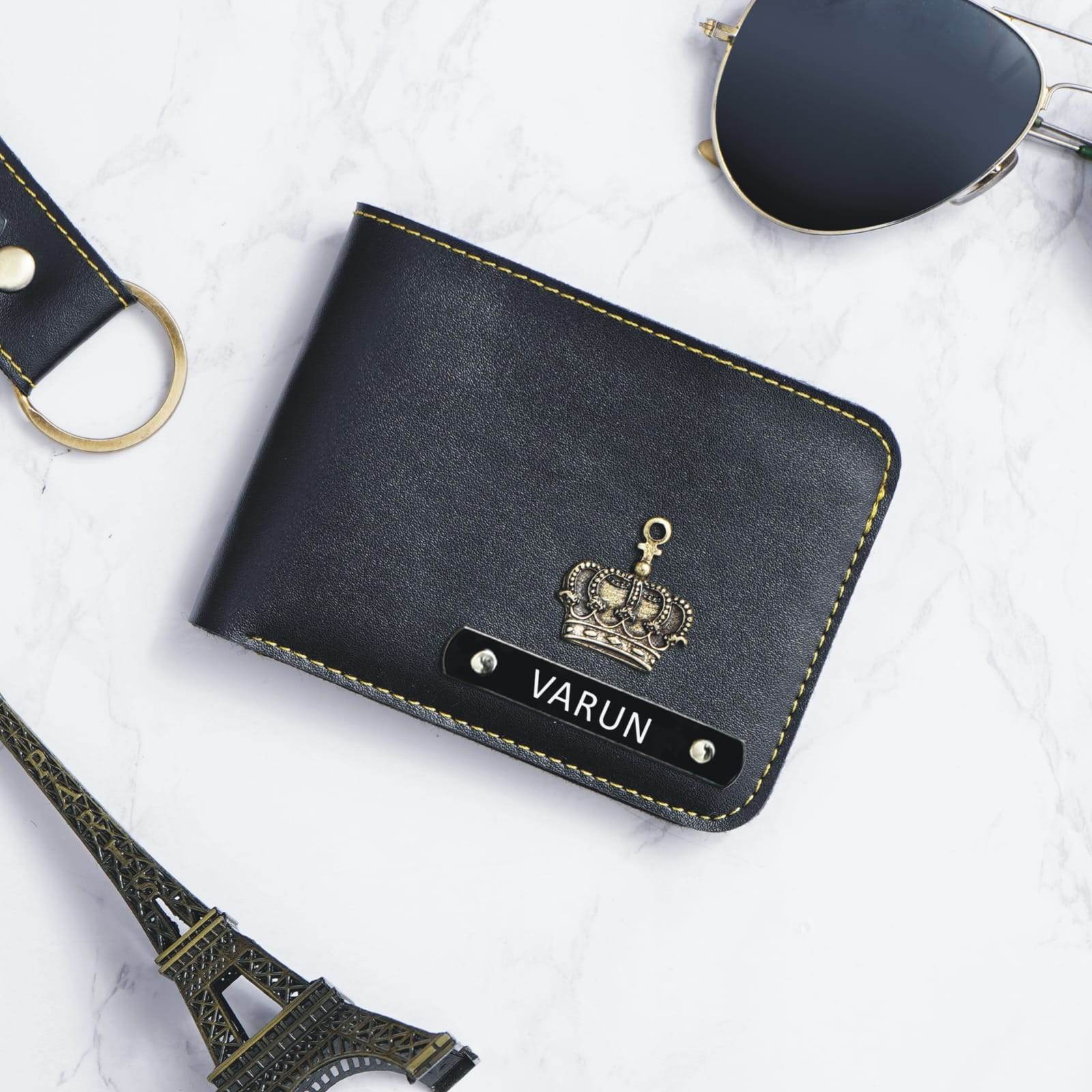 Personalized Wallet For Men - Gifts For Men - Wallet - Leather Wallet - Name Wallets - Birthday Gift - Gift For Him - BBD GIFTS
