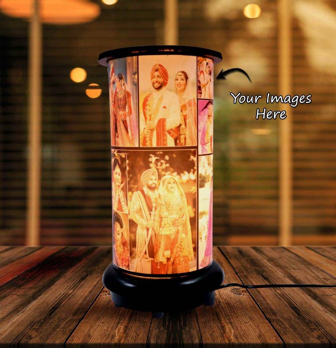 Customized Rotating lamp | Gift for someone special Valentine's day gift - BBD GIFTS