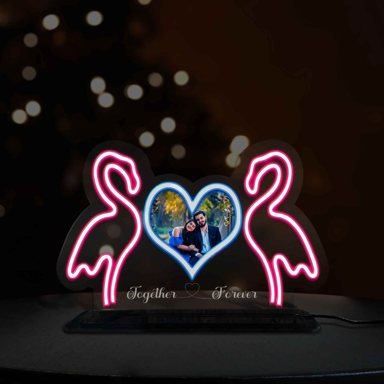 Best gifts for couple | Valentine's day special | Arcylic Neon Led Table Top - BBD GIFTS