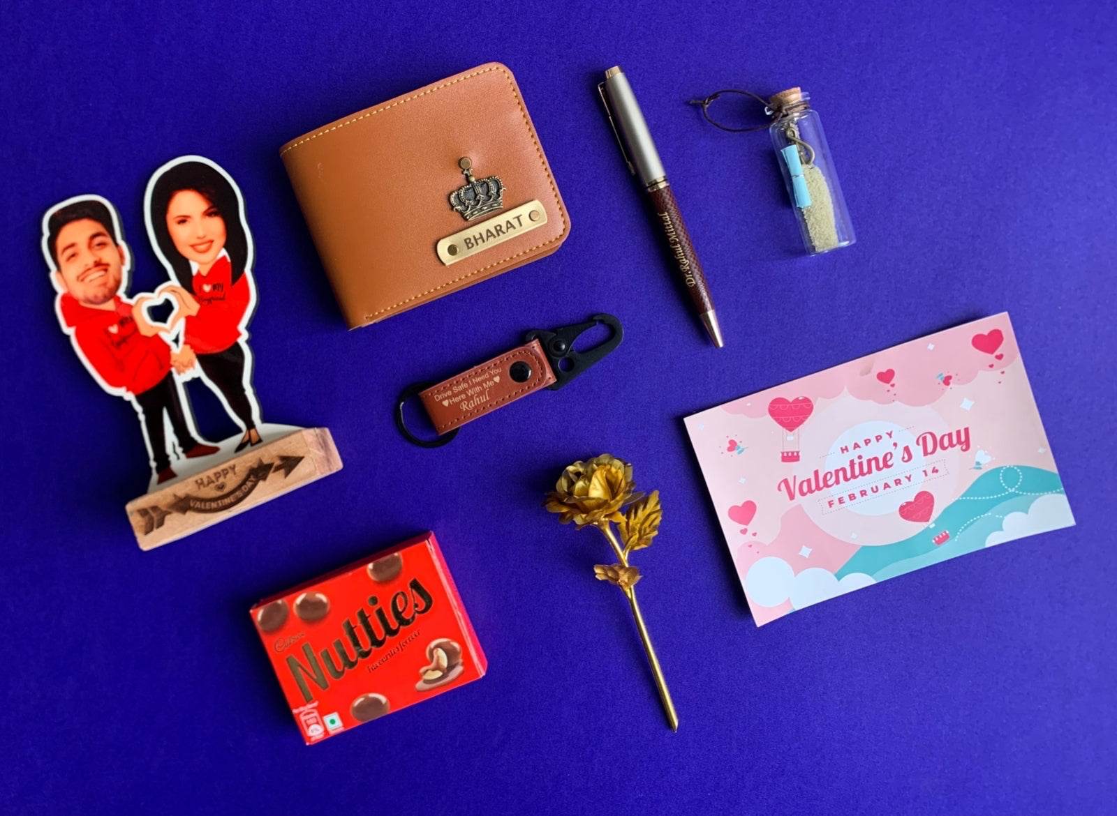 Own Hamper For Boyfriend | love combo 7 Romantic gifts for husband customized valentine's combo - BBD GIFTS