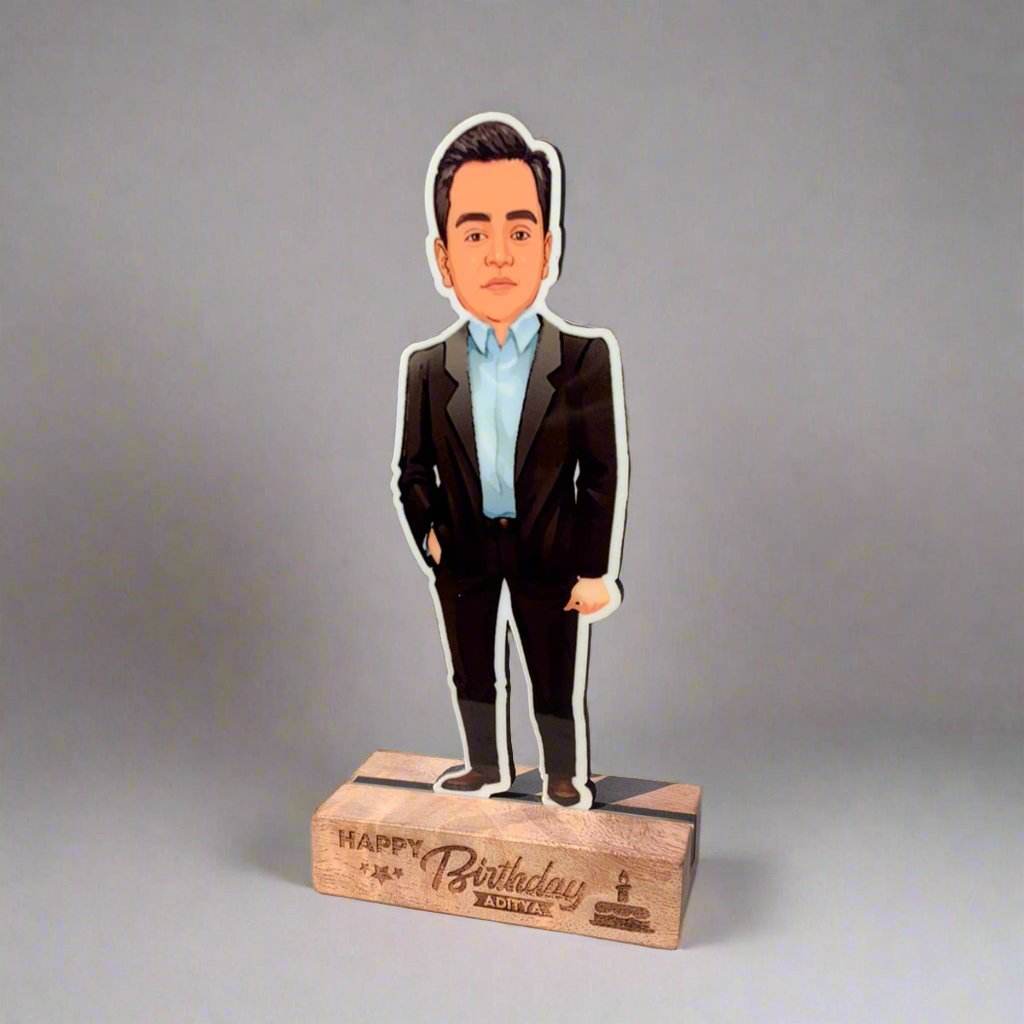 Single Caricature Table Top For Valentine's day Special - BBD GIFTS